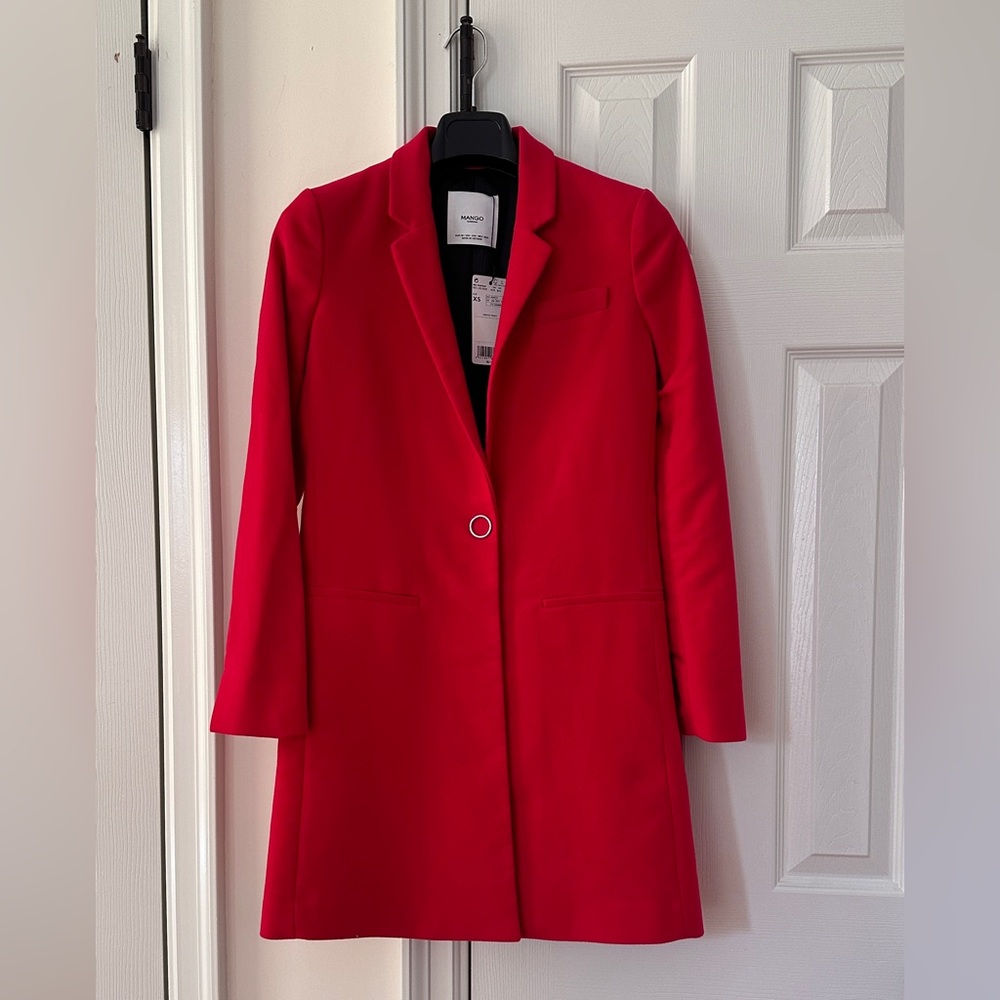 Mango coat, nwt, XS (US 0)